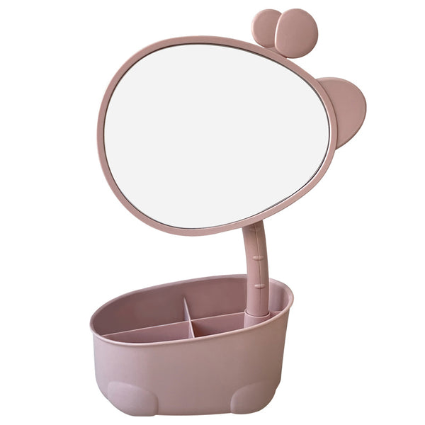 Cute Desktop Desktop Makeup Mirror Dormitory Net Red Mirror