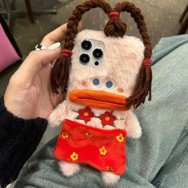 Plush And Funny Sausage Mouth Phone Case