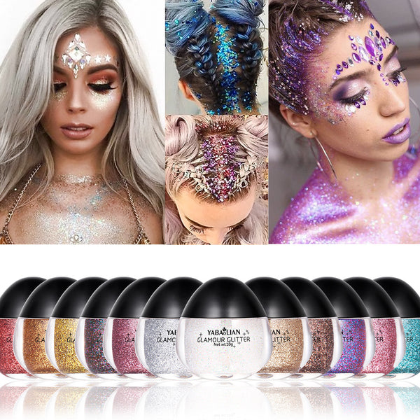 Makeup Shimmer Sequins Liquid Eye Shadow Christmas Stage Makeup Body Sequins
